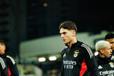 Georgiy Sudakov, SC Farense ve SL Benfica takımları arasında Estadio Sao Luis (Maciej Rogowski / Ball Raw Images) maçında görüldü.)