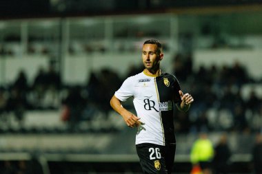 Ruben Fernandes, Taca de Portugal maçında Estadio Sao Luis 'de SC Farense ve SL Benfica takımları arasında görüldü (Maciej Rogowski / Ball Raw Images)