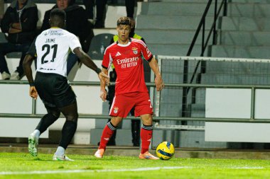 Samuel Dahl, Taca de Portugal maçında Estadio Sao Luis 'de SC Farense ve SL Benfica takımları arasında görüldü (Maciej Rogowski / Ball Raw Images)