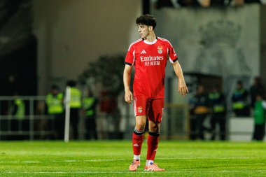 Taca de Portugal maçında Estadio Sao Luis 'de SC Farense ve SL Benfica takımları arasında Manu Silva görüldü (Maciej Rogowski / Ball Raw Images)