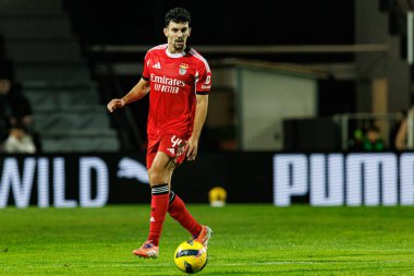 Taca de Portugal maçında Estadio Sao Luis 'te SC Farense ve SL Benfica takımları arasında Tomas Araujo görüldü (Maciej Rogowski / Ball Raw Images)