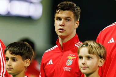 Samuel Dahl, Taca de Portugal maçında Estadio Sao Luis 'de SC Farense ve SL Benfica takımları arasında görüldü (Maciej Rogowski / Ball Raw Images)