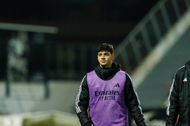 Rodrigo Rego, Taca de Portugal maçında Estadio Sao Luis 'de SC Farense ve SL Benfica takımları arasında görüldü (Maciej Rogowski / Ball Raw Images)