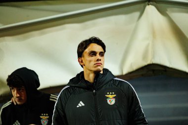 Joao Rego, Taca de Portugal maçında Estadio Sao Luis 'de SC Farense ve SL Benfica takımları arasında görüldü (Maciej Rogowski / Ball Raw Images)