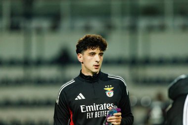 Taca de Portugal maçında Estadio Sao Luis 'de SC Farense ve SL Benfica takımları arasında Manu Silva görüldü (Maciej Rogowski / Ball Raw Images)