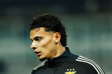 Richard Rios, Taca de Portugal maçında Estadio Sao Luis 'de SC Farense ve SL Benfica takımları arasında görüldü (Maciej Rogowski / Ball Raw Images)