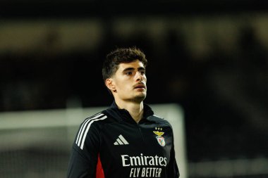 Antonio Silva, Taca de Portugal maçında Estadio Sao Luis 'de SC Farense ve SL Benfica takımları arasında görüldü (Maciej Rogowski / Ball Raw Images)