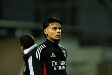 Richard Rios, Taca de Portugal maçında Estadio Sao Luis 'de SC Farense ve SL Benfica takımları arasında görüldü (Maciej Rogowski / Ball Raw Images)
