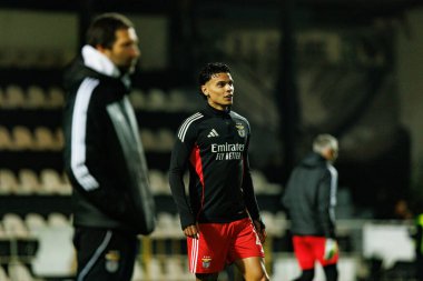 Richard Rios, Taca de Portugal maçında Estadio Sao Luis 'de SC Farense ve SL Benfica takımları arasında görüldü (Maciej Rogowski / Ball Raw Images)