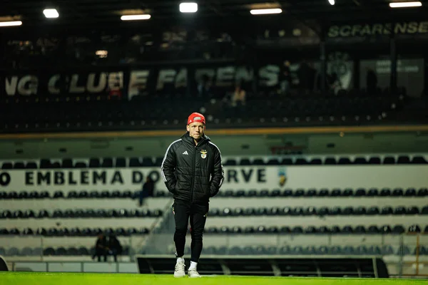Gianluca Prestianni, SC Farense ve SL Benfica takımları arasında Estadio Sao Luis (Maciej Rogowski / Ball Raw Images) maçında görüldü.)