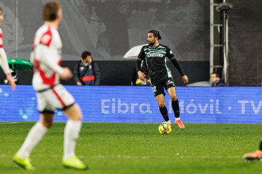 Ricardo Rodriguez, Rayo Vallecano ve Real Betis Balompie (Maciej Rogowski / Ball Raw Images) takımları arasındaki maç sırasında görüldü.)