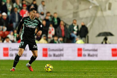 Marc Roca, LaLiga EA SPORTS maçı sırasında Rayo Vallecano ve Real Betis Balompie (Maciej Rogowski / Ball Raw Images) takımları arasında görüldü.)