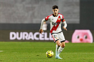 Oscar Valentin, Rayo Vallecano ve Real Betis Balompie (Maciej Rogowski / Ball Raw Images) takımları arasında oynanan LaLiga EA SPORTS maçı sırasında görüldü)