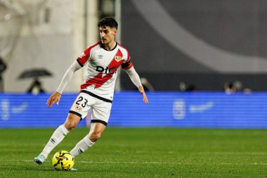 Oscar Valentin, Rayo Vallecano ve Real Betis Balompie (Maciej Rogowski / Ball Raw Images) takımları arasında oynanan LaLiga EA SPORTS maçı sırasında görüldü)