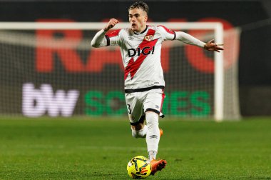 Josep Pep Chavarria, LaLiga EA SPORTS maçında Rayo Vallecano ve Real Betis Balompie (Maciej Rogowski / Ball Raw Images) takımları arasında görüldü.)