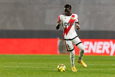 Pathe Ismael Ciss, Rayo Vallecano ve Real Betis Balompie (Maciej Rogowski / Ball Raw Images) takımları arasında LaLiga EA SPORTS maçında görüldü)