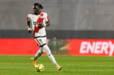 Pathe Ismael Ciss, Rayo Vallecano ve Real Betis Balompie (Maciej Rogowski / Ball Raw Images) takımları arasında LaLiga EA SPORTS maçında görüldü)