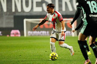 Alfonso Espino, Rayo Vallecano ve Real Betis Balompie (Maciej Rogowski / Ball Raw Images) takımları arasında LaLiga EA SPORTS maçı sırasında görüldü)
