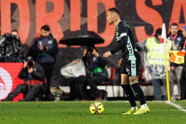 Antony, Rayo Vallecano ve Real Betis Balompie (Maciej Rogowski / Ball Raw Images) takımları arasında oynanan LaLiga EA SPORTS maçı sırasında görüldü.)