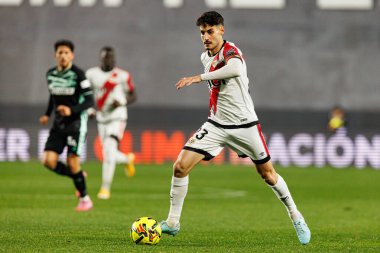 Oscar Valentin, Rayo Vallecano ve Real Betis Balompie (Maciej Rogowski / Ball Raw Images) takımları arasında oynanan LaLiga EA SPORTS maçı sırasında görüldü)