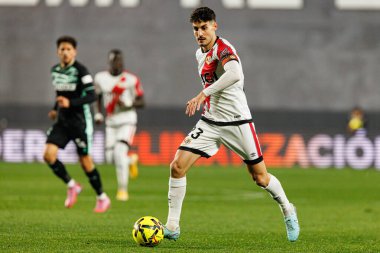 Oscar Valentin, Rayo Vallecano ve Real Betis Balompie (Maciej Rogowski / Ball Raw Images) takımları arasında oynanan LaLiga EA SPORTS maçı sırasında görüldü)