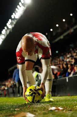 Isi Isinho Palazon LaLiga EA SPORTS maçı sırasında Rayo Vallecano ve Real Betis Balompie (Maciej Rogowski / Ball Raw Images) takımları arasında görüldü)