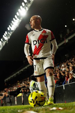 Isi Isinho Palazon LaLiga EA SPORTS maçı sırasında Rayo Vallecano ve Real Betis Balompie (Maciej Rogowski / Ball Raw Images) takımları arasında görüldü)