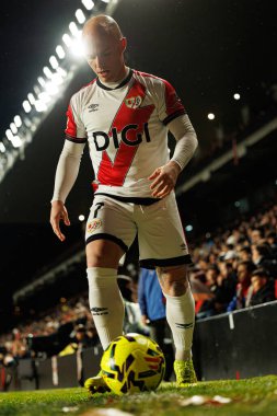 Isi Isinho Palazon LaLiga EA SPORTS maçı sırasında Rayo Vallecano ve Real Betis Balompie (Maciej Rogowski / Ball Raw Images) takımları arasında görüldü)