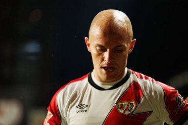 Isi Isinho Palazon LaLiga EA SPORTS maçı sırasında Rayo Vallecano ve Real Betis Balompie (Maciej Rogowski / Ball Raw Images) takımları arasında görüldü)