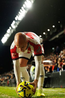 Isi Isinho Palazon LaLiga EA SPORTS maçı sırasında Rayo Vallecano ve Real Betis Balompie (Maciej Rogowski / Ball Raw Images) takımları arasında görüldü)