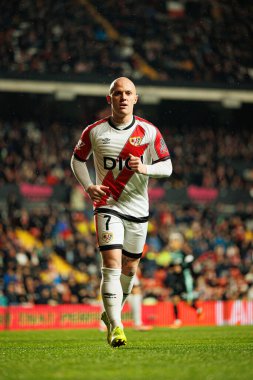 Isi Isinho Palazon LaLiga EA SPORTS maçı sırasında Rayo Vallecano ve Real Betis Balompie (Maciej Rogowski / Ball Raw Images) takımları arasında görüldü)