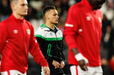 Antony, Rayo Vallecano ve Real Betis Balompie (Maciej Rogowski / Ball Raw Images) takımları arasında oynanan LaLiga EA SPORTS maçı sırasında görüldü.)