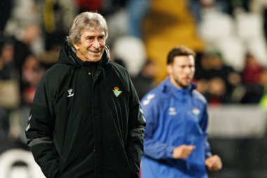Manuel Pellegrini, Rayo Vallecano ve Real Betis Balompie (Maciej Rogowski / Ball Raw Images) takımları arasında oynanan LaLiga EA SPORTS maçı sırasında görüldü)