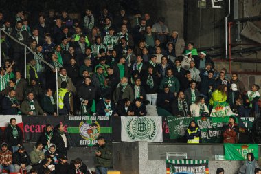 LaLiga EA SPORTS maçında Rayo Vallecano ve Real Betis Balompie (Maciej Rogowski / Ball Raw Images) takımları arasında Real Betis taraftarları görüldü)