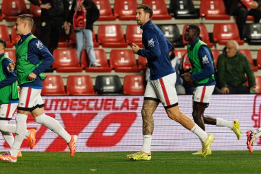 Florian Lejeune, Rayo Vallecano ve Real Betis Balompie (Maciej Rogowski / Ball Raw Images) takımları arasında oynanan maçta görüldü.)