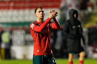 Francisco Kiko Domingues Liga Portekiz maçı sırasında CF Estrela Amadora ve Moreirense FC (Maciej Rogowski / Ball Raw Images) takımları arasında görüldü.)