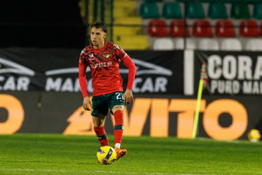 Francisco Kiko Domingues Liga Portekiz maçı sırasında CF Estrela Amadora ve Moreirense FC (Maciej Rogowski / Ball Raw Images) takımları arasında görüldü.)