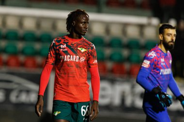 Gilberto Batista, Liga Portekiz maçında CF Estrela Amadora ve Moreirense FC (Maciej Rogowski / Ball Raw Images) takımları arasında görüldü.)