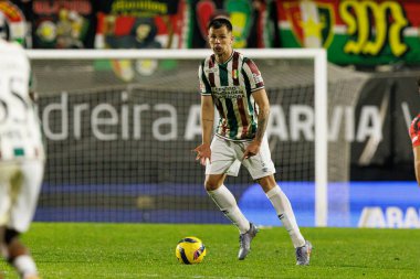 Bernardo Schappo, Liga Portekiz maçında CF Estrela Amadora ve Moreirense FC (Maciej Rogowski / Ball Raw Images) takımları arasında görüldü.)
