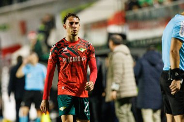 Francisco Kiko Domingues Liga Portekiz maçı sırasında CF Estrela Amadora ve Moreirense FC (Maciej Rogowski / Ball Raw Images) takımları arasında görüldü.)