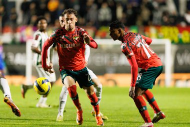 Francisco Kiko Domingues Liga Portekiz maçı sırasında CF Estrela Amadora ve Moreirense FC (Maciej Rogowski / Ball Raw Images) takımları arasında görüldü.)