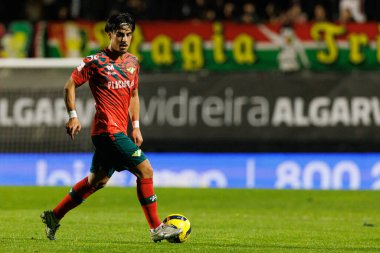 Bernardo Martins, Liga Portekiz maçında CF Estrela Amadora ve Moreirense FC (Maciej Rogowski / Ball Raw Images) takımları arasında görüldü.)