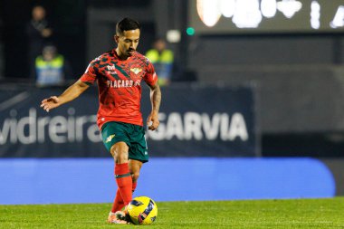 Alan de Souza Guimaraes Liga Portekiz maçı sırasında CF Estrela Amadora ve Moreirense FC (Maciej Rogowski / Ball Raw Images) takımları arasında görüldü.)