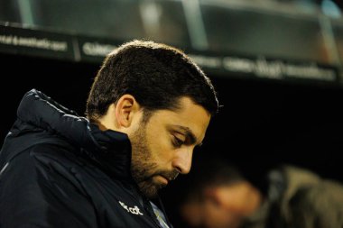 Vasco Botelho da Costa, Liga Portekiz maçı sırasında CF Estrela Amadora ve Moreirense FC (Maciej Rogowski / Ball Raw Images) takımları arasında görüldü.)