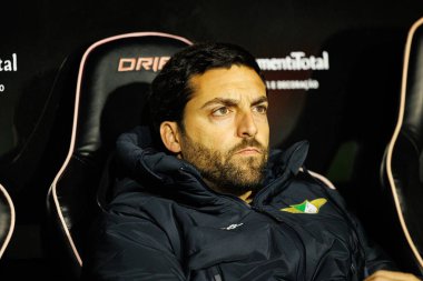 Vasco Botelho da Costa, Liga Portekiz maçı sırasında CF Estrela Amadora ve Moreirense FC (Maciej Rogowski / Ball Raw Images) takımları arasında görüldü.)