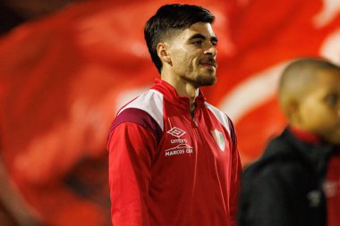 Paulo Moreira, Liga Portekiz maçında CF Estrela Amadora ve Moreirense FC (Maciej Rogowski / Ball Raw Images) takımları arasında görüldü.)