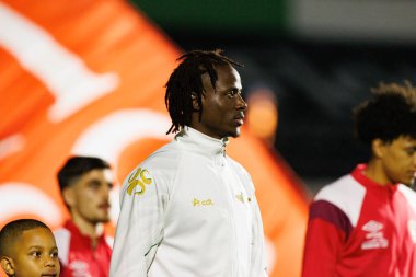 Gilberto Batista, Liga Portekiz maçında CF Estrela Amadora ve Moreirense FC (Maciej Rogowski / Ball Raw Images) takımları arasında görüldü.)