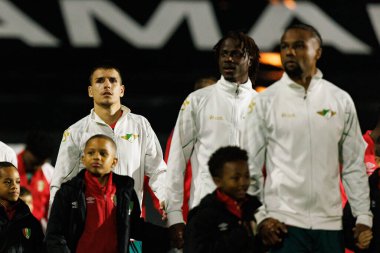 Mateja Stjepanoviç, Gilberto Batista ve Maracas, Liga Portekiz maçında CF Estrela Amadora ve Moreirense FC (Maciej Rogowski / Ball Raw Images) takımları arasında görüldü.)