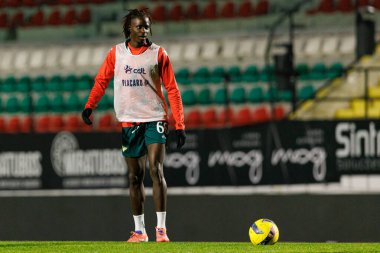 Gilberto Batista, Liga Portekiz maçında CF Estrela Amadora ve Moreirense FC (Maciej Rogowski / Ball Raw Images) takımları arasında görüldü.)