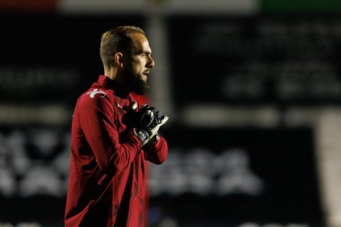 Mika, Liga Portekiz maçı sırasında CF Estrela Amadora ve Moreirense FC (Maciej Rogowski / Ball Raw Images) takımları arasında görüldü.)